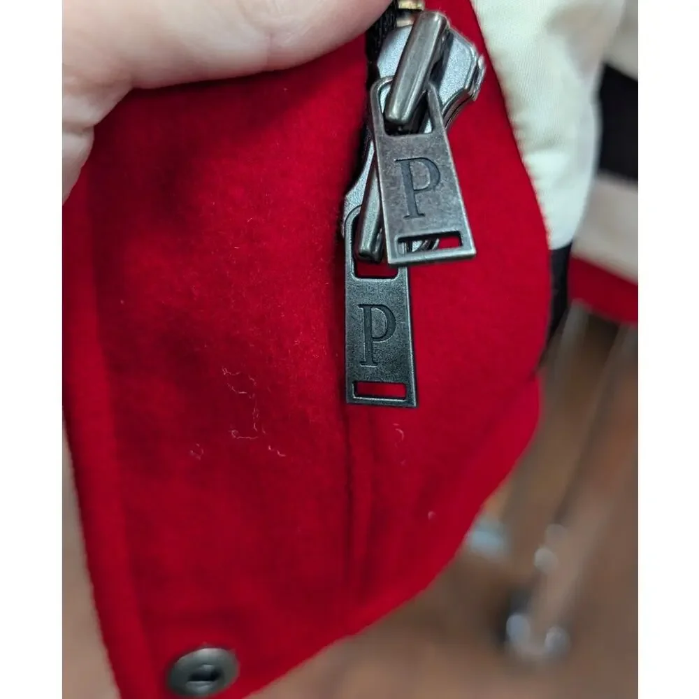 Red Pendleton Cascade Coat - Picture 5 of 6